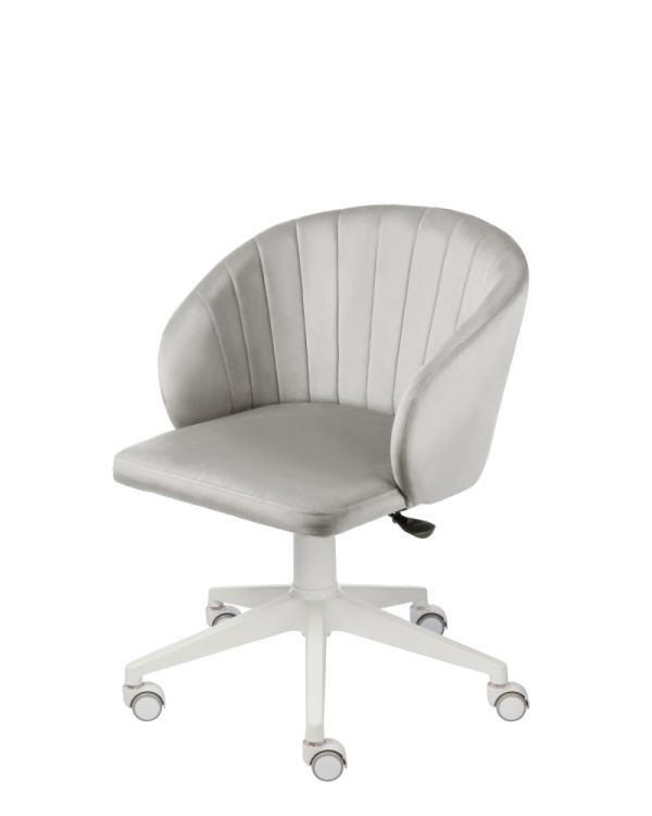 Кресло Shell white, цвет: серый (holland 09)