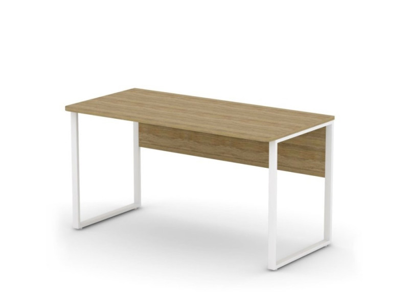 Стол для домашнего кабинета Aster 138x67x73.7 см, цвет: дуб медовый / белый