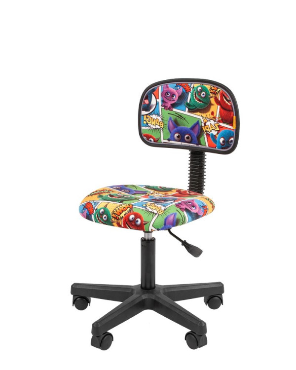 Компьютерное кресло детское Cosmi black, цвет: монстры